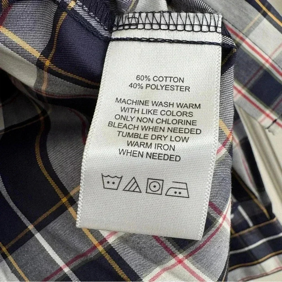 Foxcroft for appleseeds women’s plaid button down size 10 - Picture 7 of 7